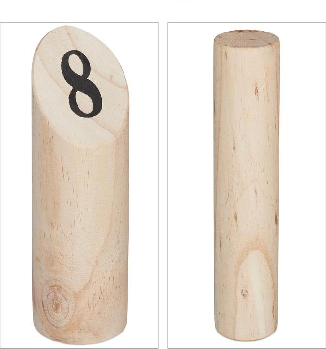 Actual product image Relaxdays Kubb