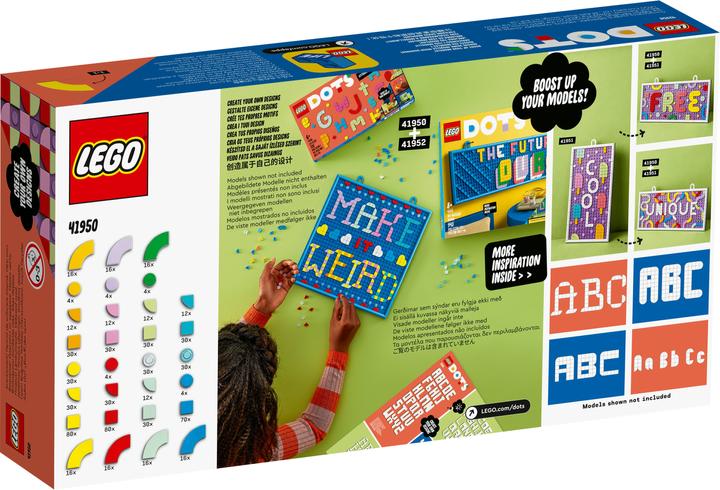 Produktbild LEGO Ergänzungsset XXL Botschaften (41950, LEGO Dots)