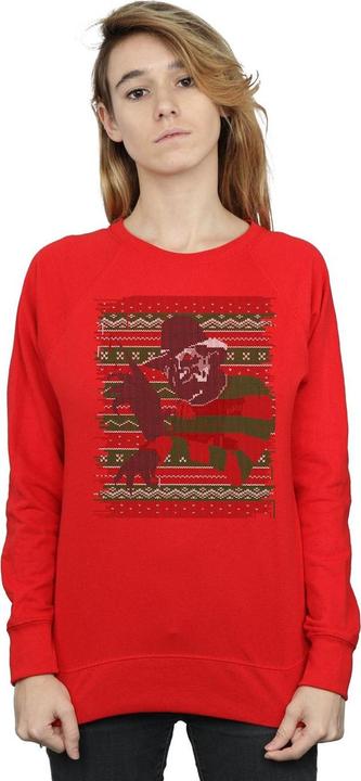 Immagine prodotto Absolute Cult Christmas Fair Isle Felpa Donna (L)