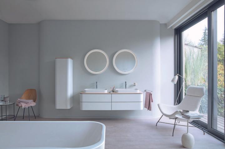 Immagine prodotto Duravit Happy D.2 Plus Vanity per supporto a parete, 1300x550 mm, 1 estraibile, per lavabo in alto P (130 x 55 x 35,5 cm)