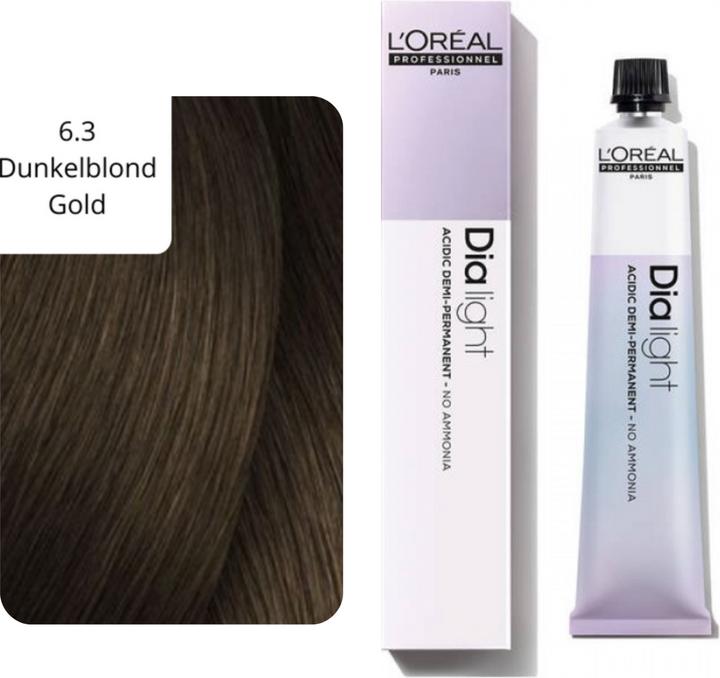 Productafbeelding L'Oréal Professionnel Dialight (6.3 Donker Blond Goud)