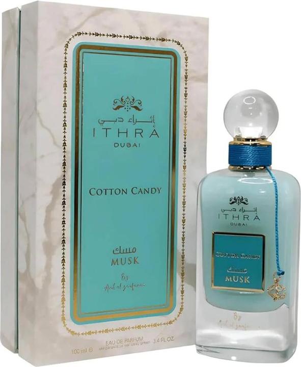 Produktbild Lattafa Perfumes Ithra Dubai Musk Cotton Candy alcohol dentant (Eau de Parfum, 100 ml)