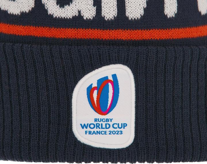Actual product image Macron bonnet with pompon rwc france 2023 st denis