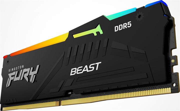 Actual product image Kingston FURY Beast RGB (2 x 16GB, 6000 MHz, DDR5 RAM, DIMM)