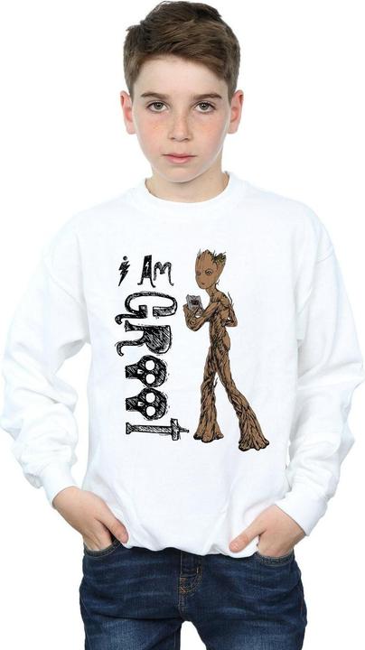 Image du produit - Sweat AVENGERS INFINITY WAR AM TEENAGE GROOT - Garçon (152, 158)