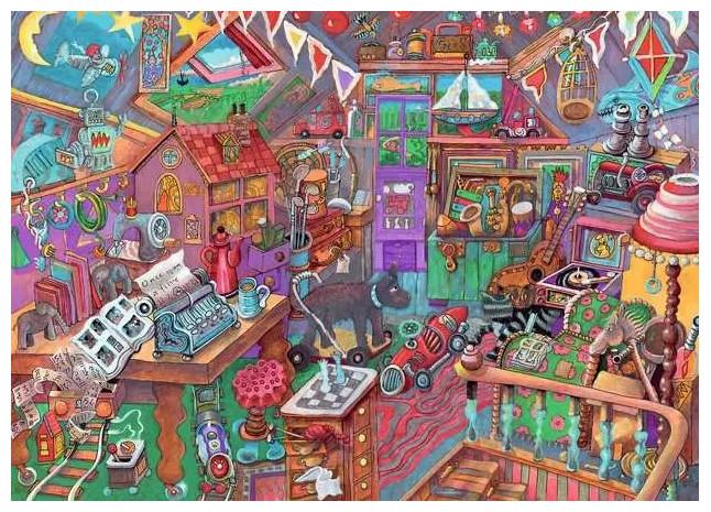 Actual product image Ravensburger Jigsaw Puzzle - Grandparent's Hideaway 1000p (12000283) (1000 pieces)