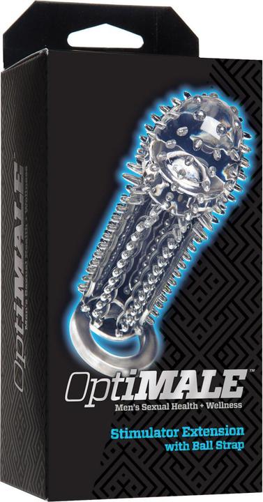 Actual product image Doc Johnson Optimal Stimulator Extension Clear