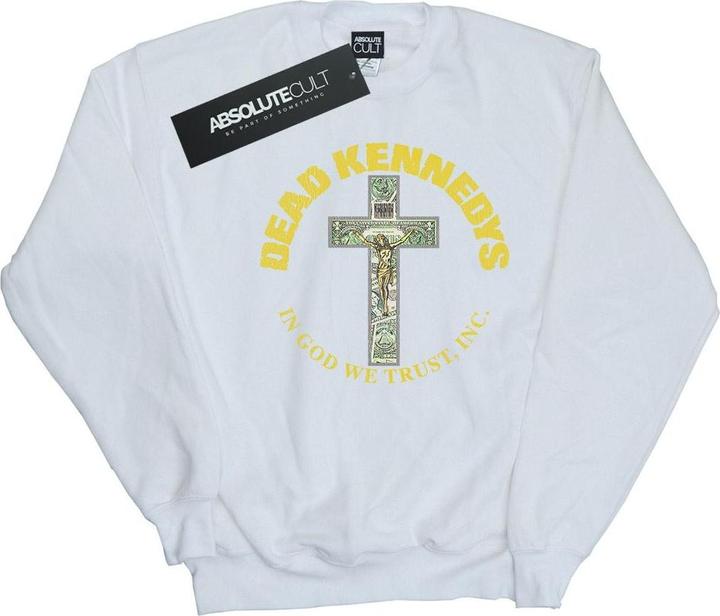 Dead Kennedys In God We Trust Boyfriend Fit Sweatshirt