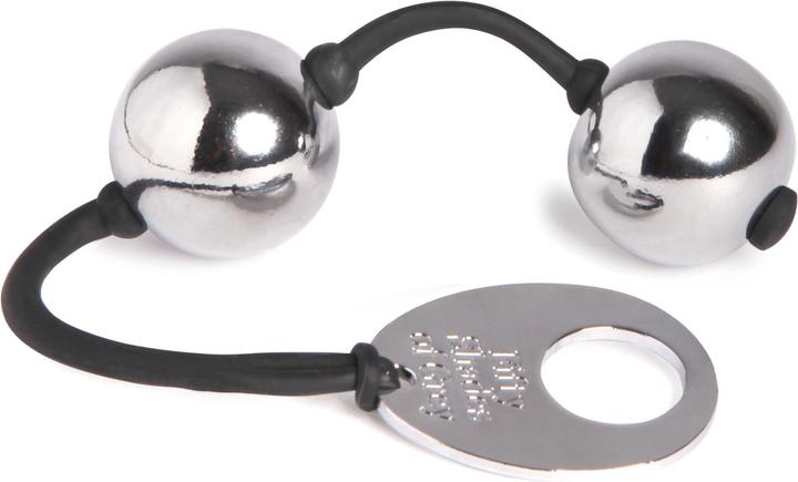 Actual product image Fifty Shades of Grey Inner Goddess Silver Pleasure Balls