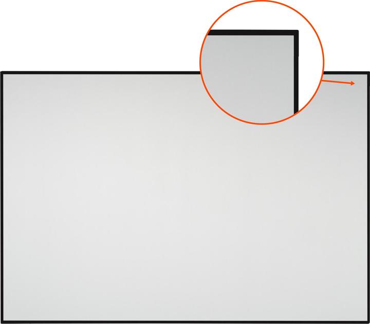 Actual product image Celexon HomeCinema High Contrast Screen Frame 300 x 169 cm, 135" - Dynamic Slate ALR (135", 16:9)