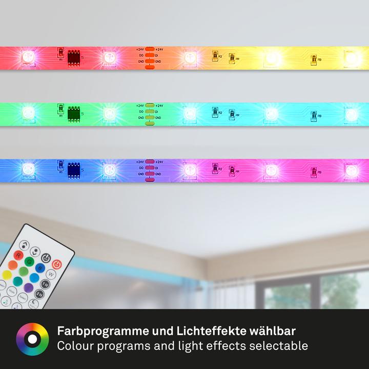 Produktbild Briloner Magic RGB-LED Flexband, 3m, inkl. Musiksensor (300 cm, Indoor)
