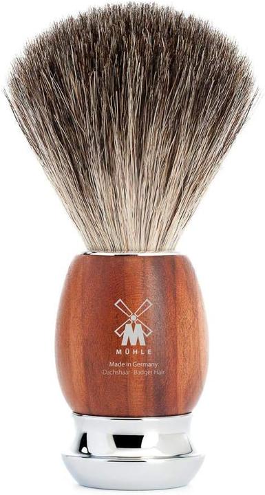 Immagine prodotto Mühle Set da barba, 3 pezzi, pennello da barba con puro pelo di tasso, rasoio a 3 lame