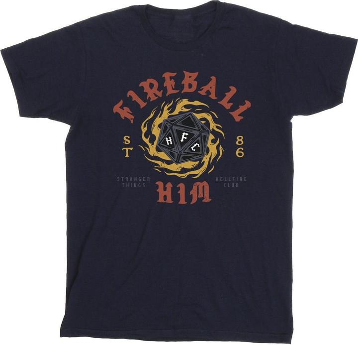 Produktbild Netflix Stranger Things Fireball Dice 86 TShirt (3XL)