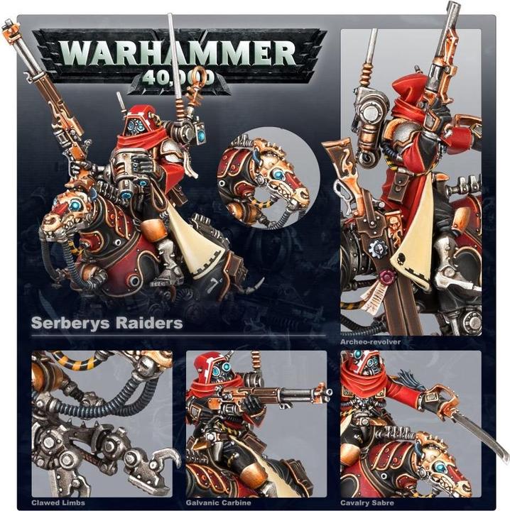 Produktbild Games Workshop Warhammer 40k - Adeptus Mechanicus Serberys (Kunststoff)