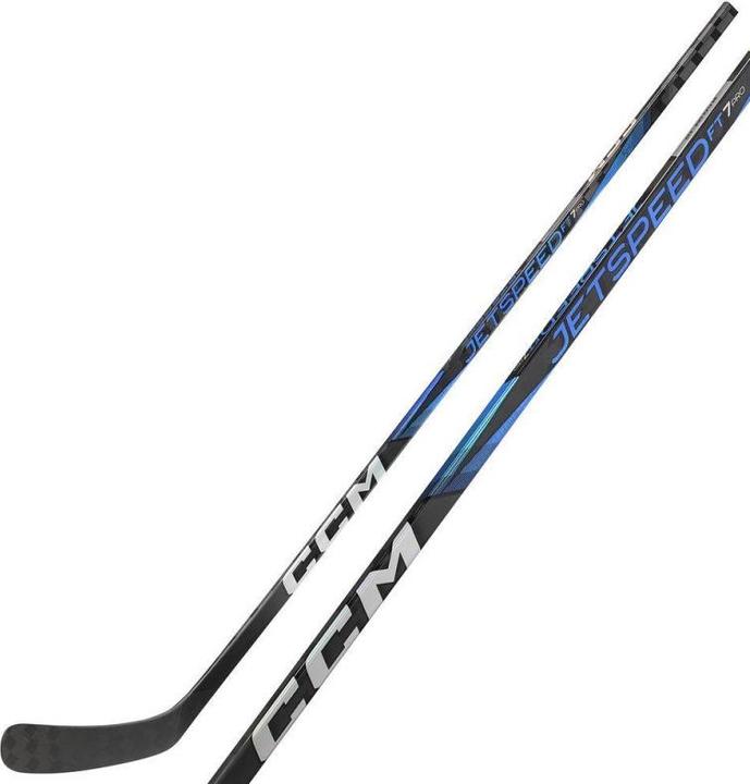 Immagine prodotto CCM Bastone da hockey JetSpeed FT7 PRO JR in composito con colori speciali (a sinistra, JR 50 Flex, 28 (A sinistra)