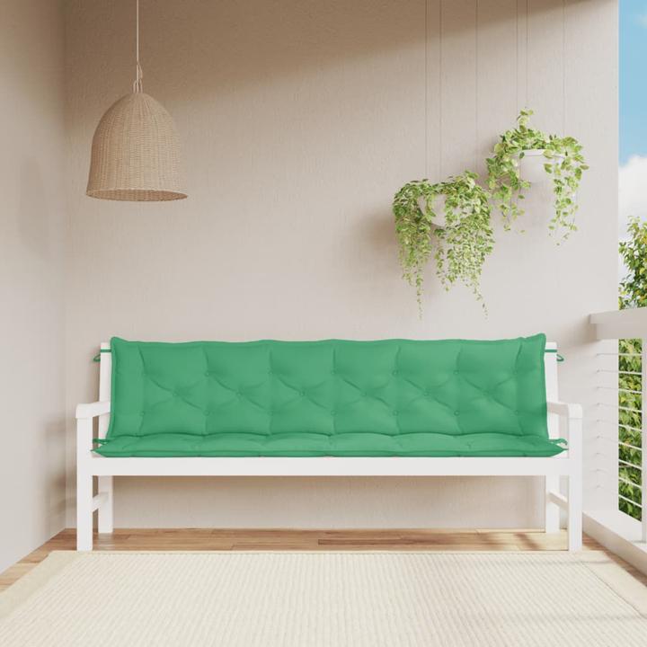 Immagine prodotto VidaXL Cuscini per panca da giardino 2 pezzi. Tessuto O x Ford (200 x 50 x 7 cm)