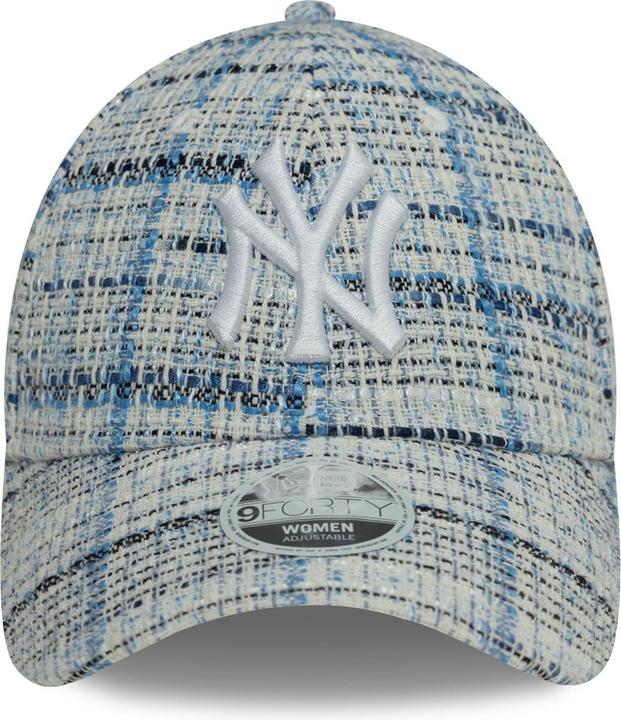 Produktbild New Era 9Forty Damen Cap - TWEED New York Yankees blau