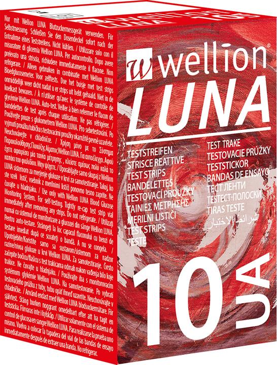 Produktbild Wellion Luna Harnsäure-Teststreifen (Teststreifen)