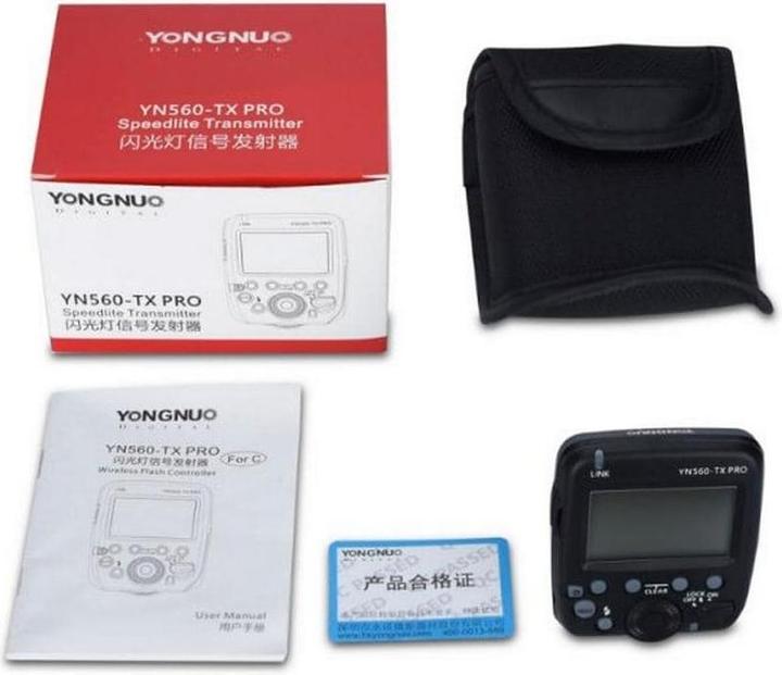 Actual product image Yongnuo YN-560-TXPRO-C