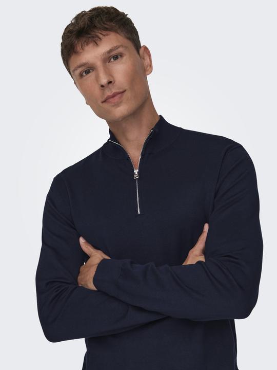 Image du produit Only & Sons Onswyler Life Reg 14 Half Zip Knit Noos (L)