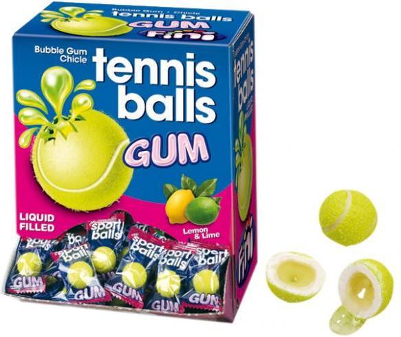Image du produit FT Tennisball Kaugummi (200 pcs, 1000 g)