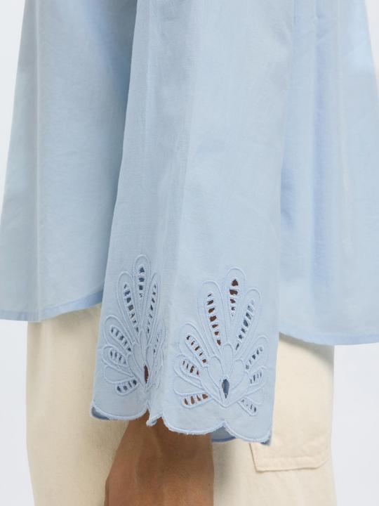 Produktbild Selected Femme Broderie Anglaise Langarmhemd (42)