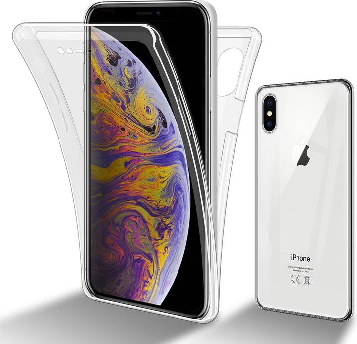 Produktbild Cadorabo TPU 360 Grad Case Cover (Apple iPhone XS Max)
