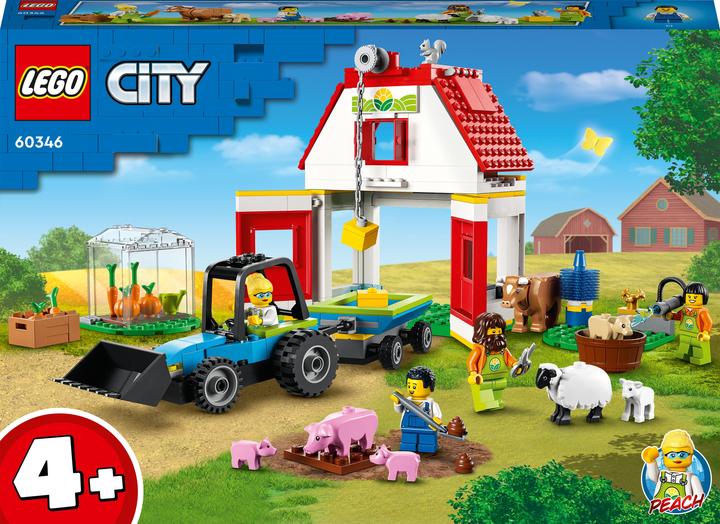 Produktbild LEGO Bauernhof mit Tieren (60346, LEGO City)