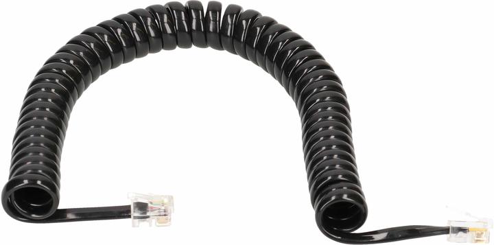 Actual product image Max Hauri Telephone handset cable spiral 0.4 m