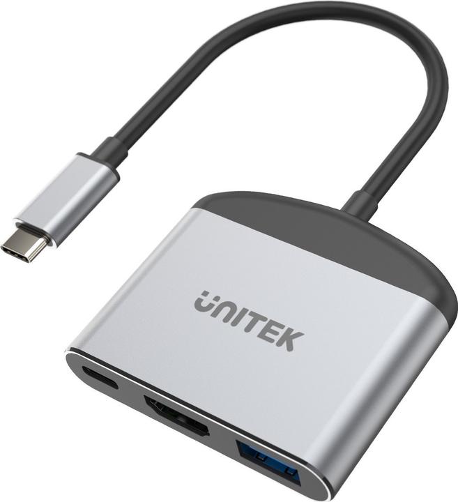 Produktbild Unitek ADAPTER USB-C - HDMI 2.1 USB-A USB-C PD (USB-C, 1 Ports)