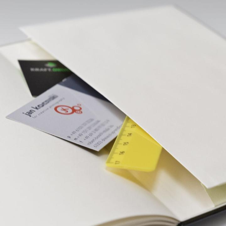 Produktbild Buchkalender Kompagnon A5 PU-Einband hellgrün Kalendarium 2025 (A5, Französisch, Englisch, Italienisch, Deutsch)
