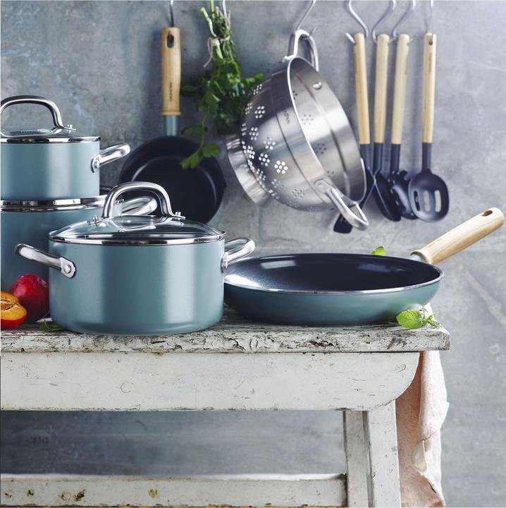 Produktbild Greenpan Mayflower Keramische Pannenset (28 cm, Kochtopf, Keramik)