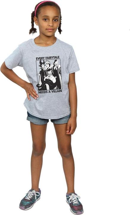 Image du produit Disney - T-shirt EVERY FAIRY TALE NEEDS A VILLAIN - Fille (152, 158)