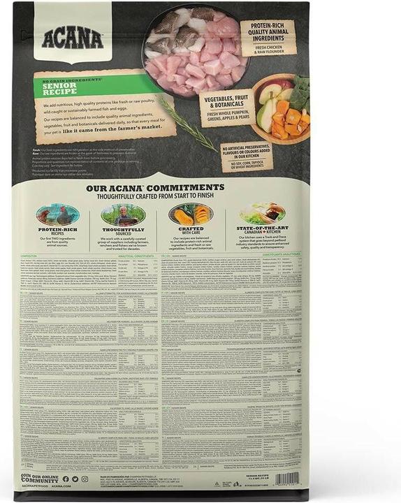 Immagine prodotto Acana Cane anziano (Senior, 1 pz., 11400 g)
