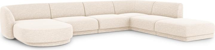 Actual product image Micadoni Panoramic Right Corner Sofa, "Miley", 6 Seats, 330x255x70Made in Europe (Sofa landscape)