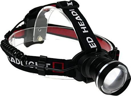 Image du produit Tiross TS1102 - Lampe frontale professionnelle à LED, lampe frontale lumineuse avec LED CREE (9W), 3 modes