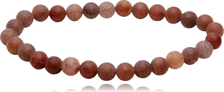 Leyda Chocolate Achat Armband (Farbstein)
