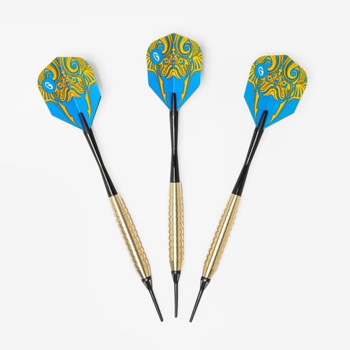 Image du produit Canaveral Fléchettes S500 Softdart 3 fléchettes pointes en plastique (98 g)