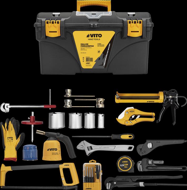 Image du produit VITO Sac A Outils Pour Plombier - 17 Pieces (17 pièces)