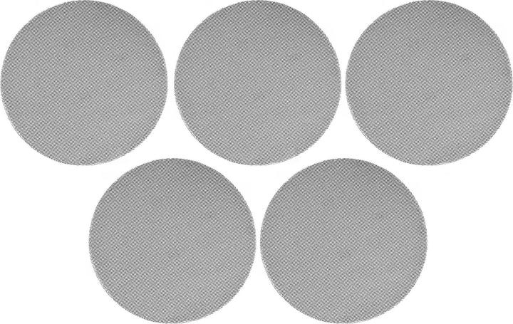 Actual product image Stanley MESH DISC 225MM STA39297-XJ 5PCS (2x 120, 3x 240)