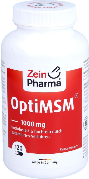 Produktbild Zein Pharma OptiMSM (120 Stück, Kapseln, 135 g)
