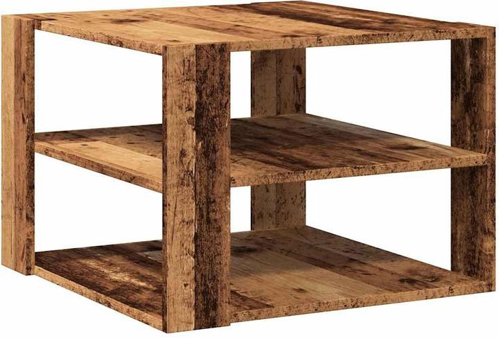 Produktbild VidaXL Couchtisch Altholz-Optik 58x58x40 cm Holzwerkstoff (58 x 58 x 40 cm)