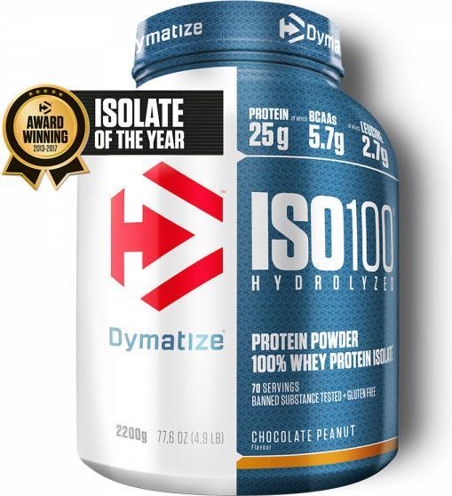 Image du produit Dymatize Iso 100 (Chocolat, Arachide, 1 pcs, 2264 g)