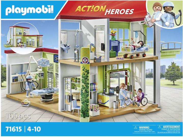 Productafbeelding Playmobil Modern ziekenhuis (71615, Playmobil Actie Helden)