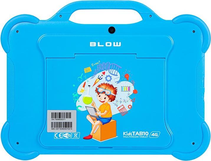 Produktbild Blow Tablet KidsTAB10 4G 4/64GB blue + case (4G, 10.08", 64 GB, Astral Blue)
