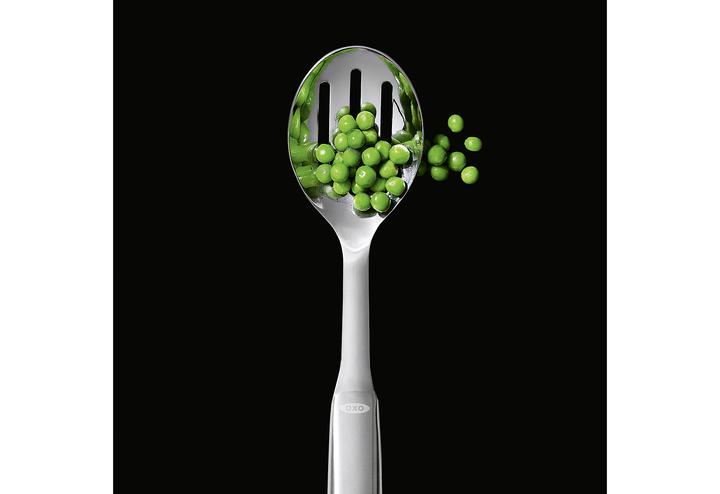 Actual product image OXO Steel serving spoon with slots, 28cm (Serving spoon)