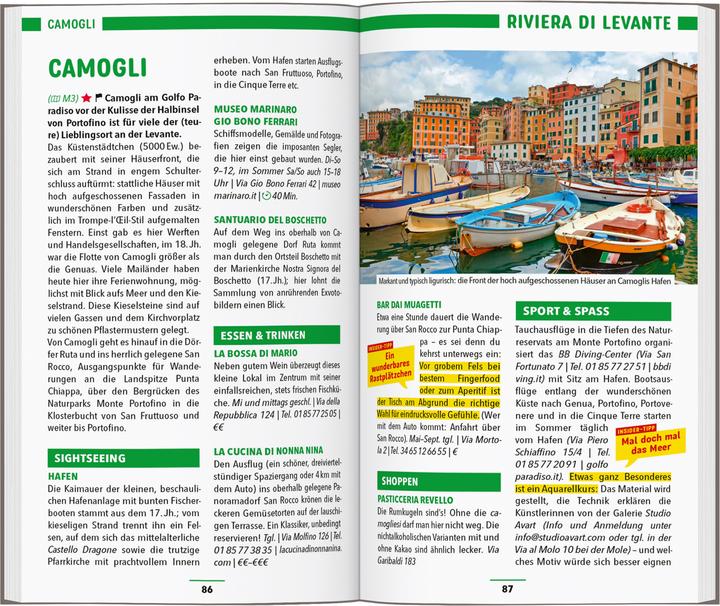 Image du produit Reiseführer Ligurien, Italienische Riviera, Cinque Terre (Allemand, Sabine Oberpriller, 2024)