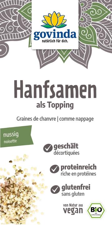 Actual product image Hulled hemp seeds