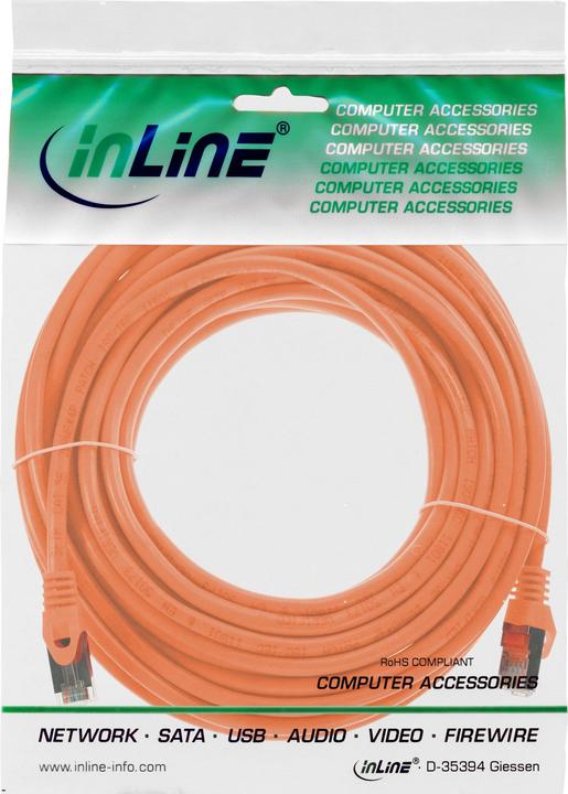 Image du produit InLine Câble de raccordement (S/UTP, CAT5e, 7.50 m)