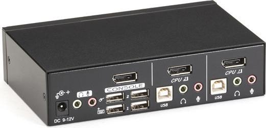 Actual product image Black Box KVM Switch 2 Port KV9702A